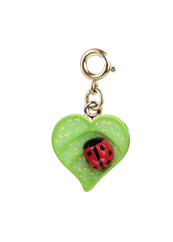 High Intencity Corporation CHARM IT! CHARM IT! Gold Glitter Little Ladybug Charm