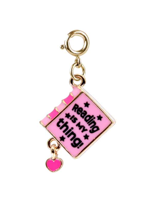 CHARM IT! Gold Book Charm