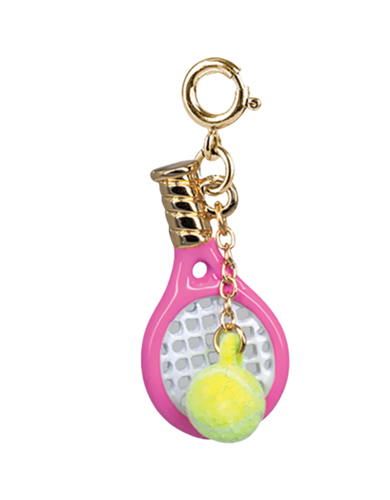 High Intencity Corporation CHARM IT! CHARM IT! Gold Tennis Racquet Charm