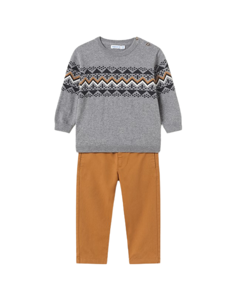 Peanut Sweater and Pant Set