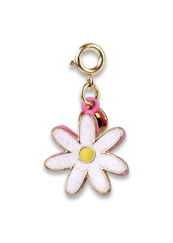 CHARM IT! Gold Girl Scout Glitter Daisy Charm