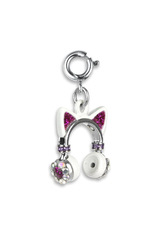 CHARM IT! KItty Ears Headphones Charm