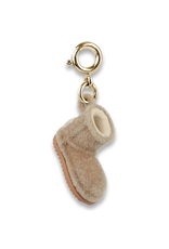 CHARM IT! Gold Furry Bootie Charm