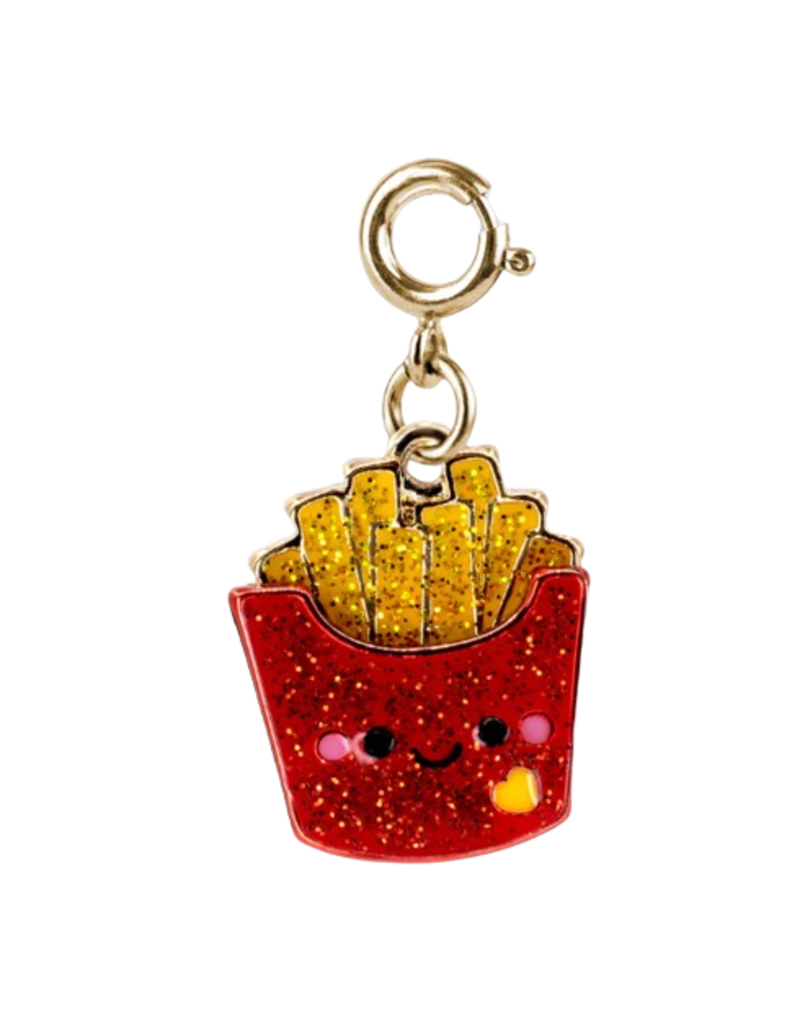 CHARM IT! Gold Glitter French Fries Charm