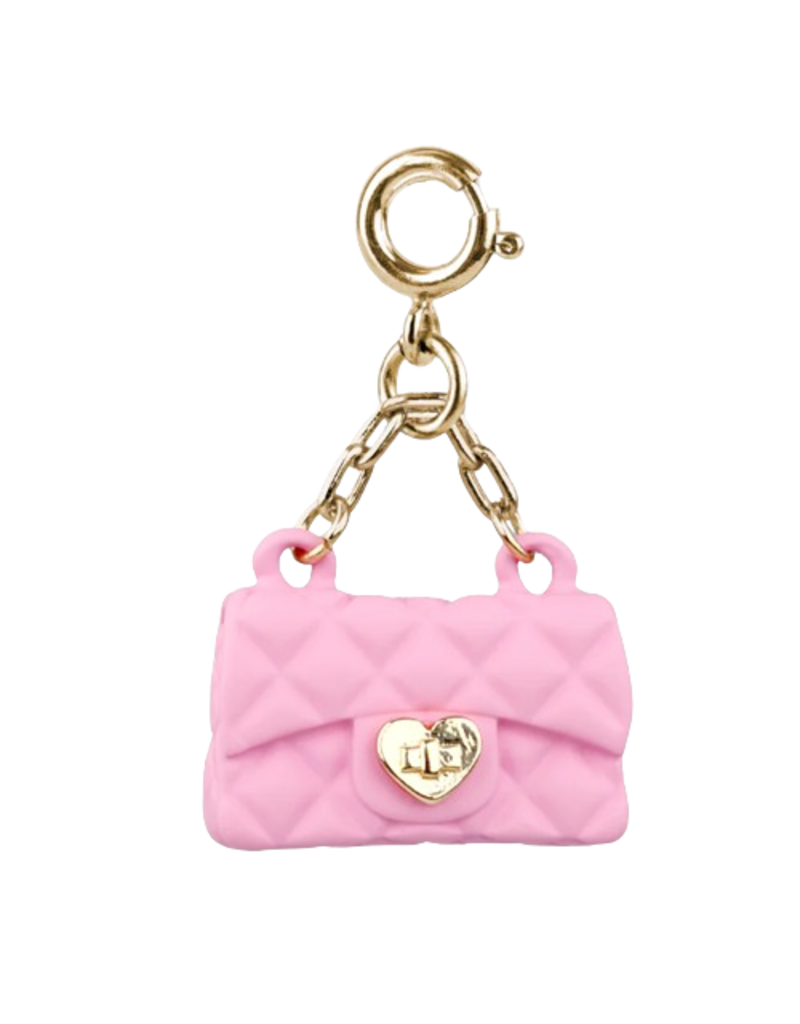 CHARM IT! Gold Pink Purse Charm