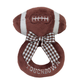 Bearington Collection Touchdown Football Ring Rattle