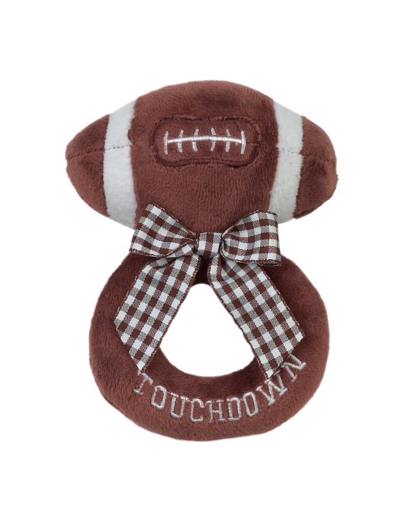 Bearington Collection Touchdown Football Ring Rattle