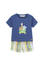 Blue Zoo Shorts and Shirt Set