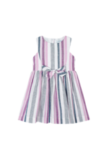 Mauve Striped Dress