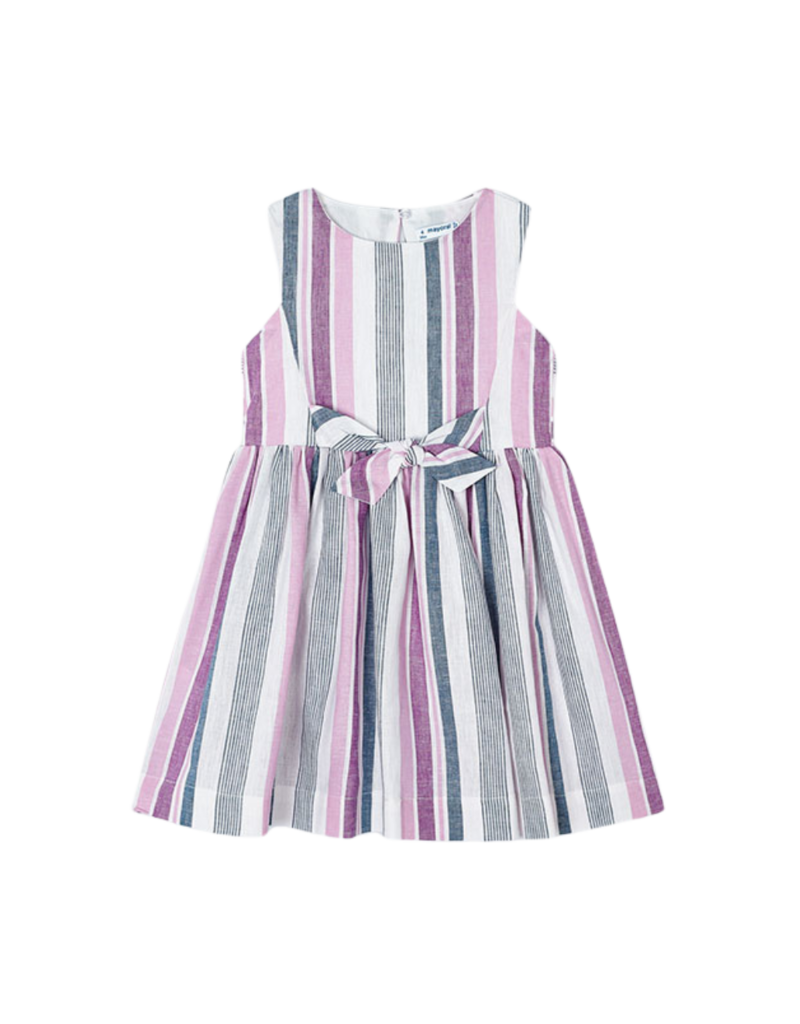 Mauve Striped Dress