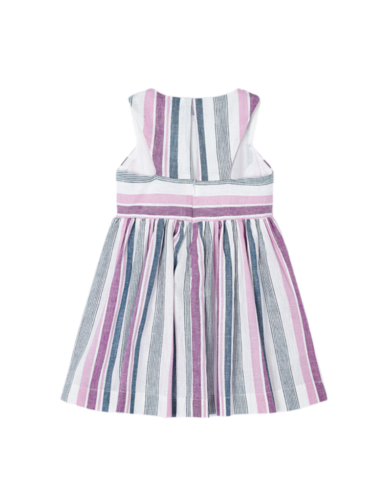 Mauve Striped Dress