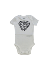 Tracy's Treasures So Tiny So Small Black Onesie