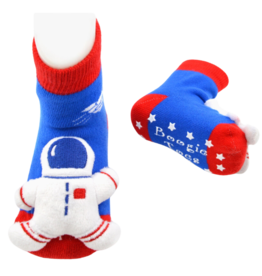 Liventi Baby Astronaut Rattle Socks  0-12m