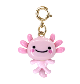 CHARM IT! Gold Swivel Axolotl Charm
