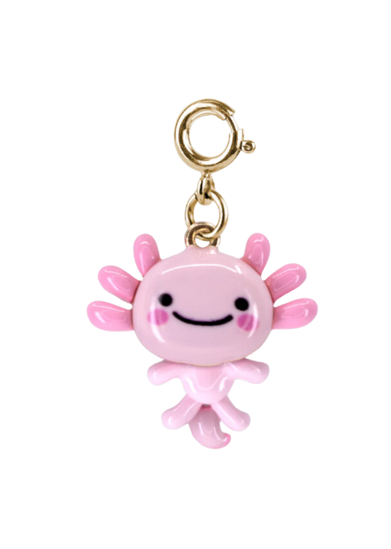 CHARM IT! Gold Swivel Axolotl Charm