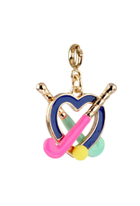 CHARM IT! Gold Field Hockey Charm