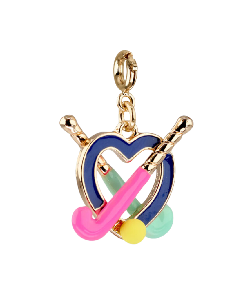 CHARM IT! Gold Field Hockey Charm