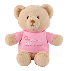 Gund I'm the Big Sister Bear Light Pink