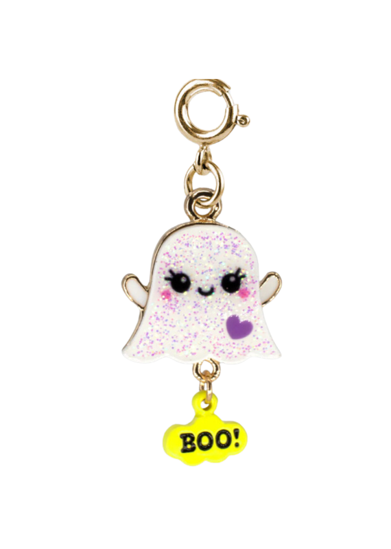 CHARM IT! Gold Glitter Ghost Charm