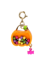 CHARM IT! Gold Trick-or-Treat Pumpkin Shaker Charm
