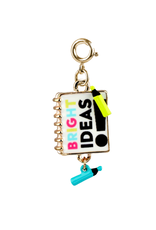 CHARM IT! Gold Bright Ideas Notebook Charm