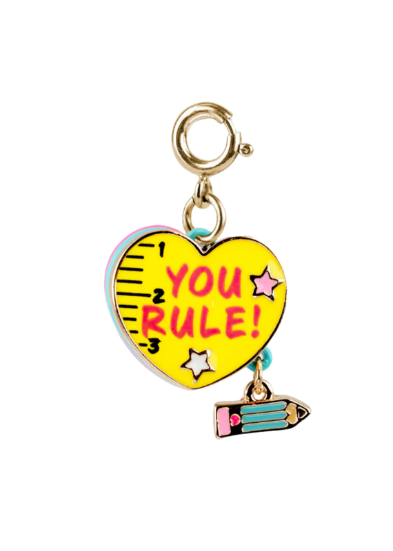 CHARM IT! Gold You Rule Heart Charm