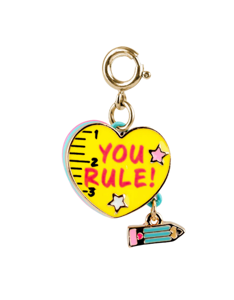 CHARM IT! Gold You Rule Heart Charm