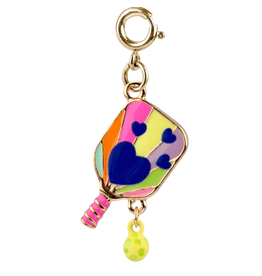 CHARM IT! Gold Pickleball Charm