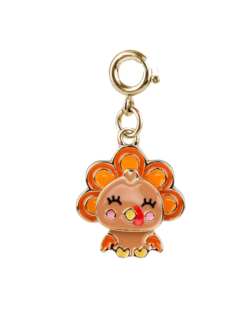 CHARM IT! Gold Swivel Turkey Charm