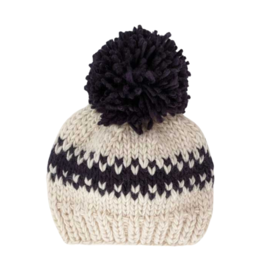 Rebel Natural Knit Beanie Hat