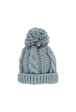 Surf Blue Cable Beanie