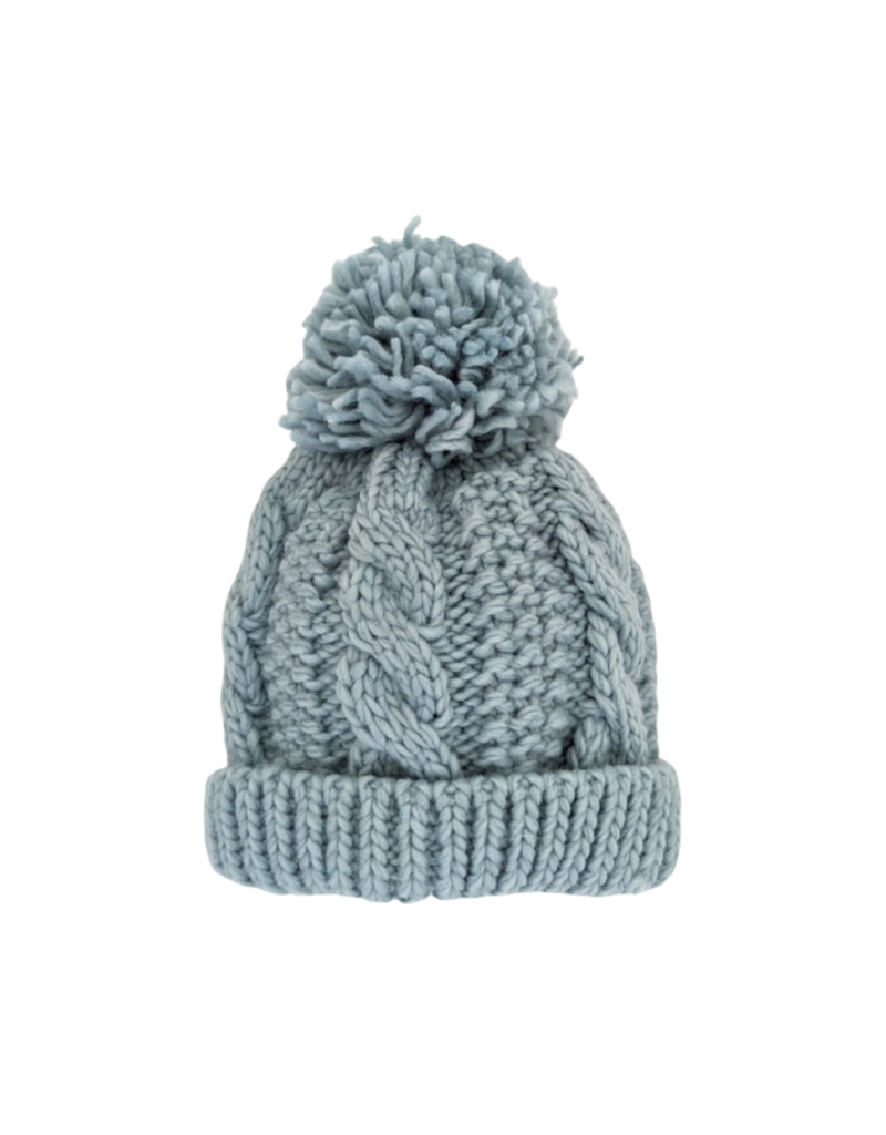 Surf Blue Cable Beanie