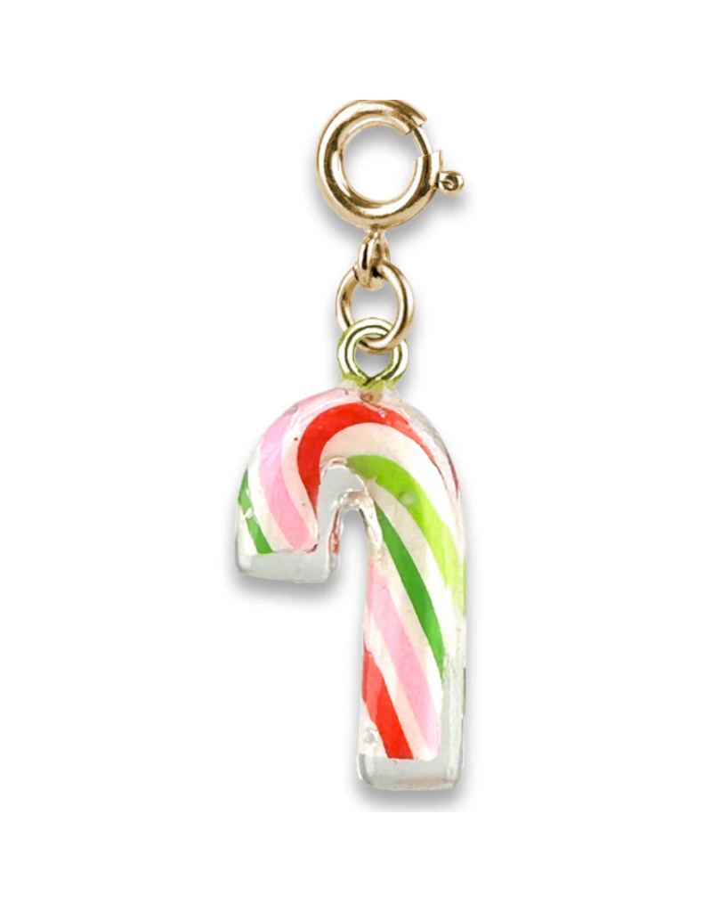 High Intencity Corporation CHARM IT! CHARM IT! Gold Candy Cane Charm