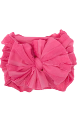 rockin royalty Candy Pink Ruffled Headband