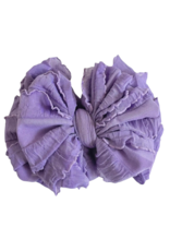 rockin royalty Orchid Ruffled Headband