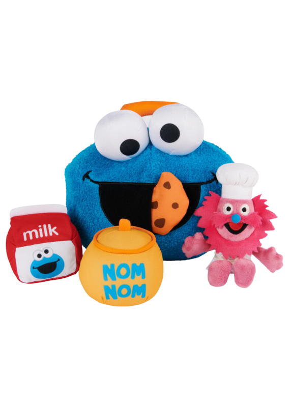 Cookie Monster and Gonger Playset