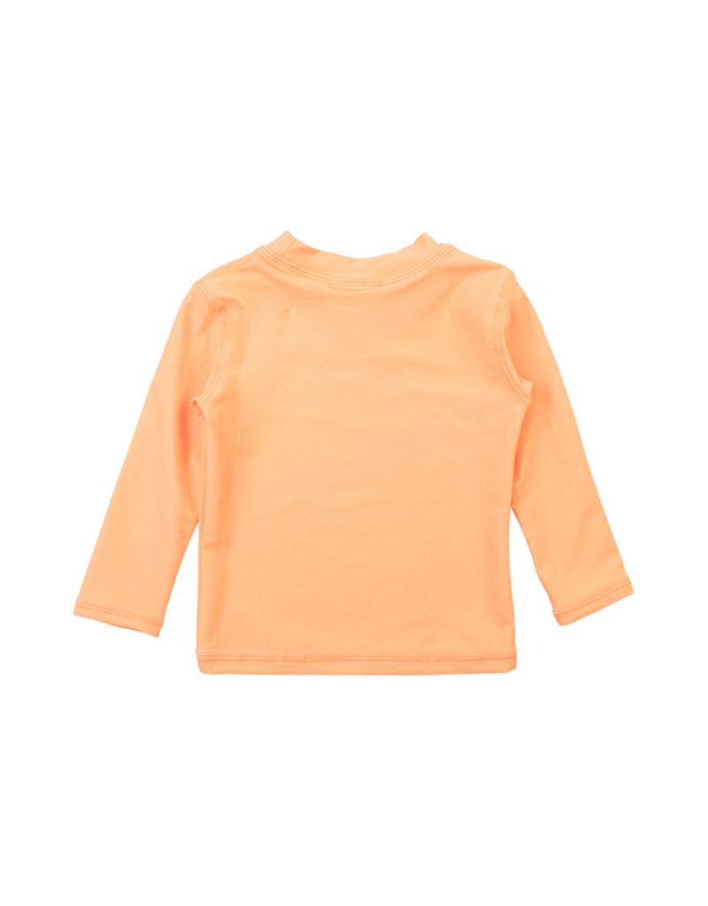 Neon Orange Long Sleeve Rash Guard