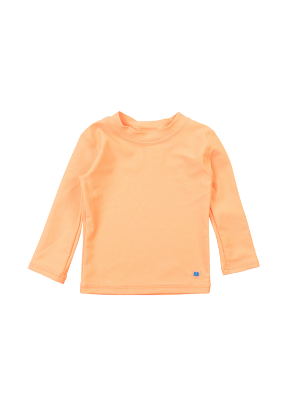 Neon Orange Long Sleeve Rash Guard