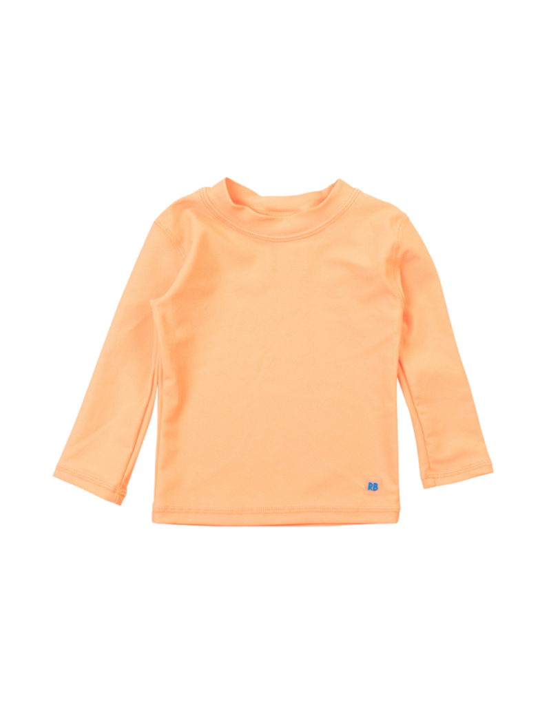 Neon Orange Long Sleeve Rash Guard