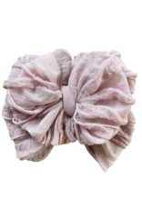 rockin royalty Mauvelous Ruffled Headband