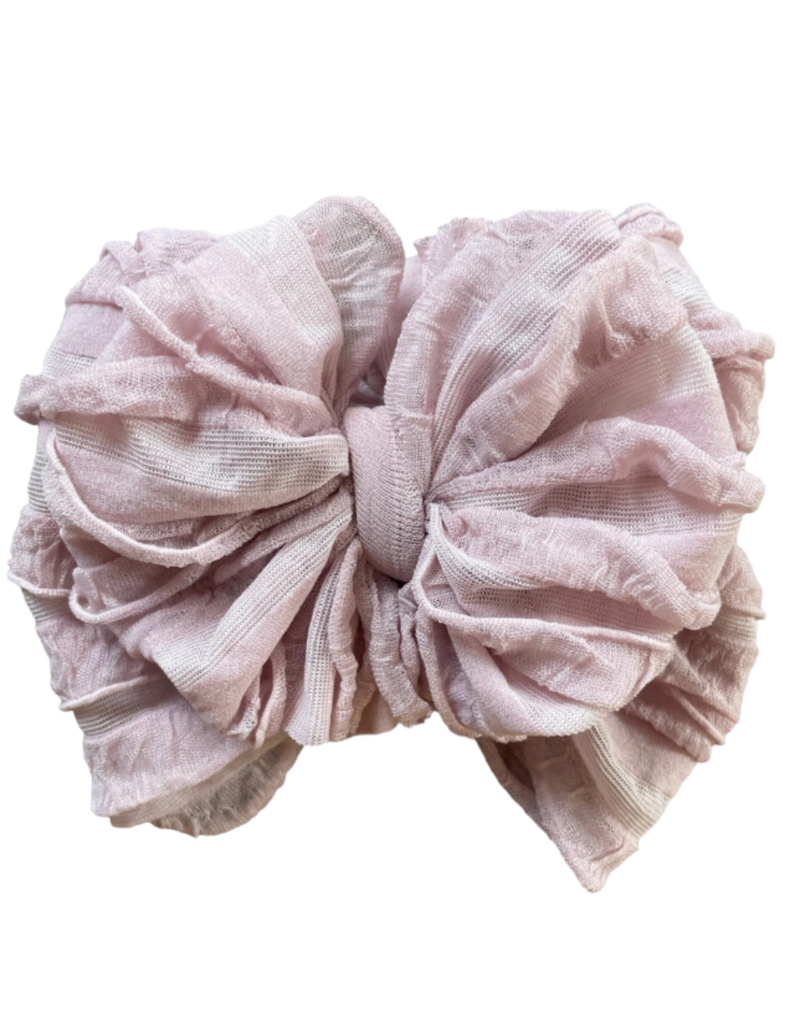 rockin royalty Mauvelous Ruffled Headband