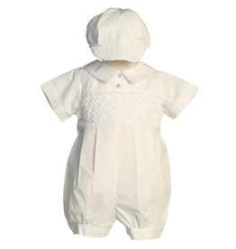 lito Arthur Christening Romper