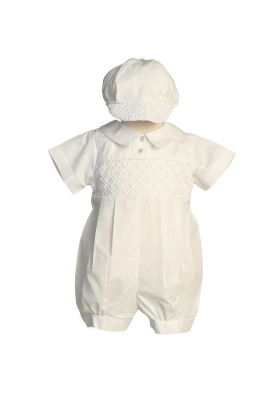 lito Arthur Christening Romper
