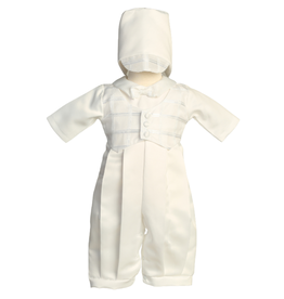 lito Andrew Christening Romper