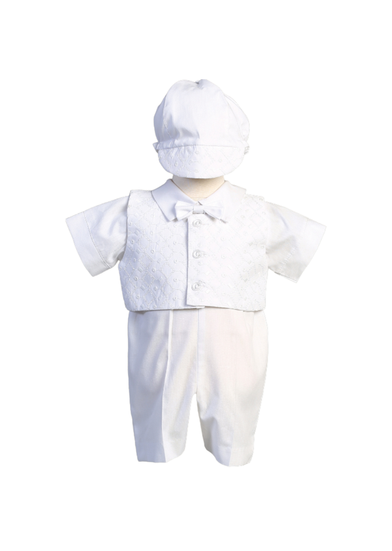 lito Theo Christening Romper