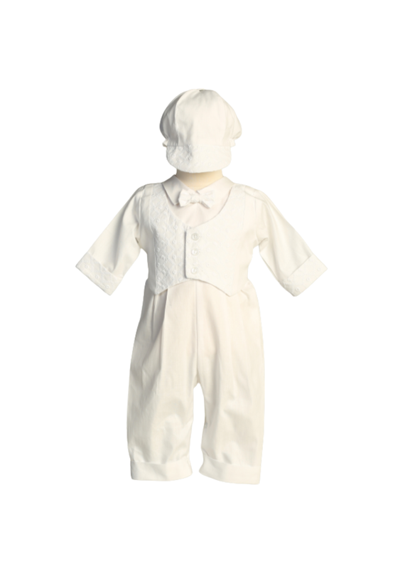 lito Grayson Christening Romper