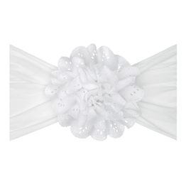 Eyelet Flower White