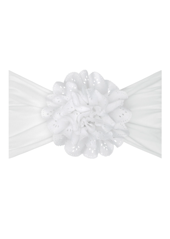 Eyelet Flower White