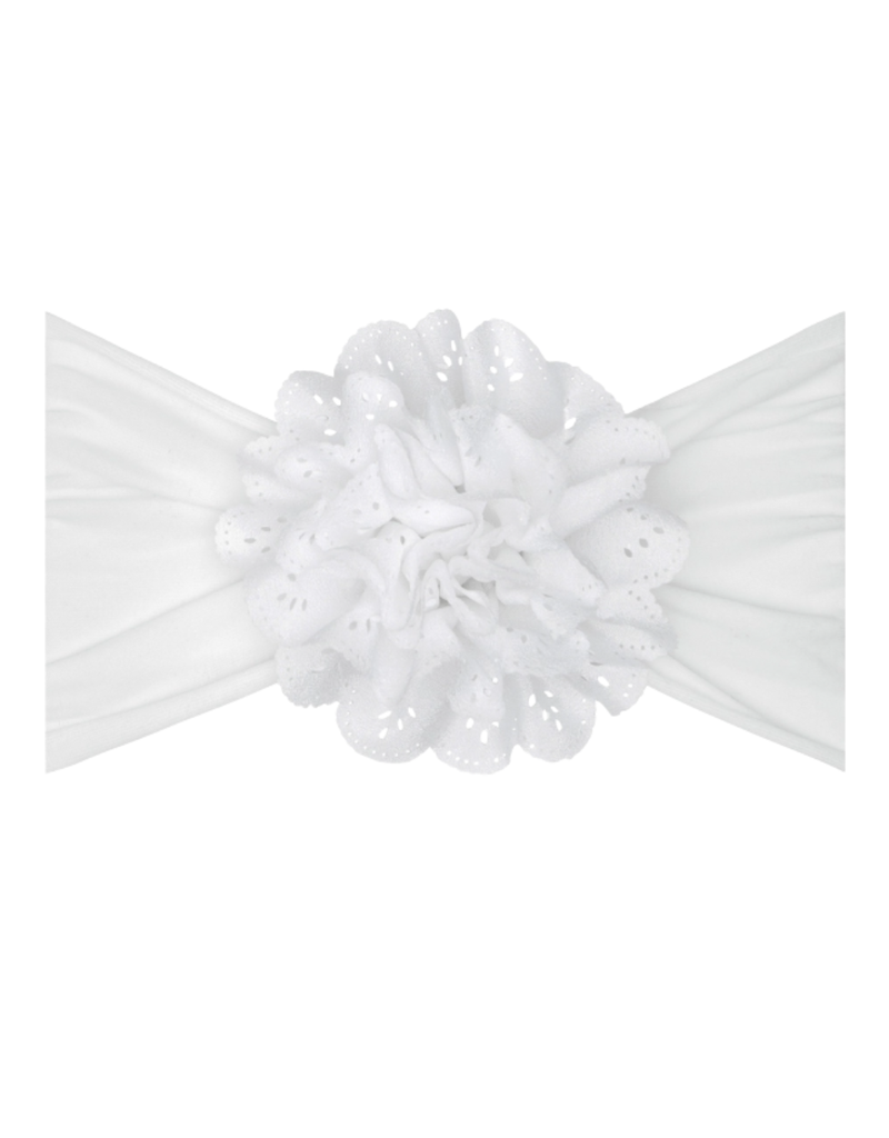 Eyelet Flower White