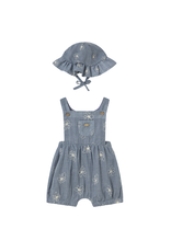 Bluestone Overall Set with Hat